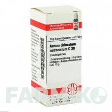 АУРУМ ХЛОРАТУМ (AURUM CHLORATUM) C 30 глобули 10 г - Гомеопатия DHU