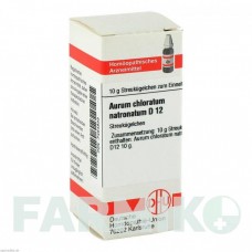 АУРУМ ХЛОРАТУМ (AURUM CHLORATUM) D 12 глобули 10 г - Гомеопатия DHU
