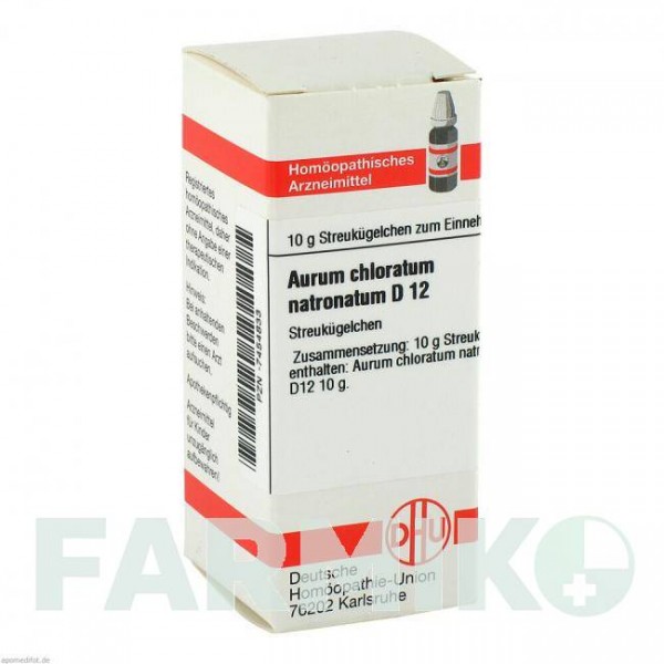 АУРУМ ХЛОРАТУМ (AURUM CHLORATUM) D 12 глобули 10 г - Гомеопатия DHU