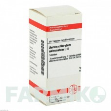 АУРУМ ХЛОРАТУМ (AURUM CHLORATUM) D 4 таблетки 80 шт - Гомеопатія DHU