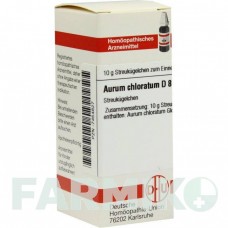АУРУМ ХЛОРАТУМ (AURUM CHLORATUM) D 8 глобули 10 г - Гомеопатия DHU