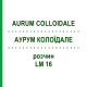 АУРУМ КОЛОЇДАЛЕ (AURUM COLLOIDALE) LM 16 розчин 10 мл - Гомеопатія ARCANA DR.SEWERIN