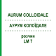 АУРУМ КОЛОЇДАЛЕ (AURUM COLLOIDALE) LM 7 розчин 10 мл - Гомеопатія ARCANA DR.SEWERIN
