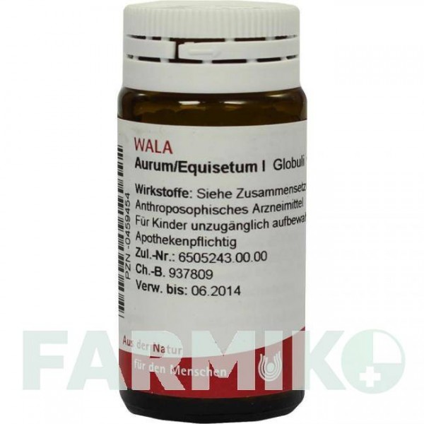 АУРУМ ЕКВІЗЕТУМ (AURUM EQUISETUM) глобули 20 г - Гомеопатія WALA HEILMITTEL