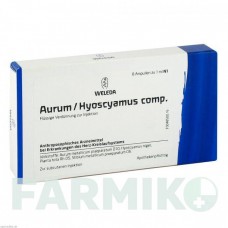 АУРУМ ГИОСЦИАМУС (AURUM HYOSCYAMUS) ампулы 8x1 мл - Гомеопатия WELEDA