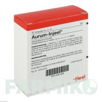 АУРУМ ИНЬЕЛЬ (AURUM INJEEL) ампулы 10 шт - Гомеопатия BIOLOGISCHE HEILMITTEL HEEL