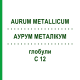 АУРУМ МЕТАЛІКУМ (AURUM METALLICUM) C 12 глобули 10 г - Гомеопатія SPAGYRA