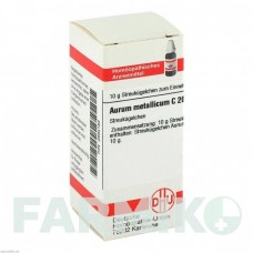 АУРУМ МЕТАЛЛИКУМ (AURUM METALLICUM) C 200 глобули 10 г - Гомеопатия DHU