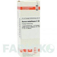 АУРУМ МЕТАЛЛИКУМ (AURUM METALLICUM) C 30 раствор 20 мл - Гомеопатия DHU