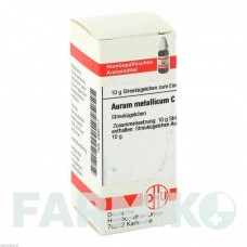 АУРУМ МЕТАЛЛИКУМ (AURUM METALLICUM) C 30 глобули 10 г - Гомеопатия DHU