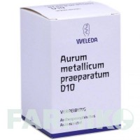 АУРУМ МЕТАЛЛИКУМ (AURUM METALLICUM) D 10 тритурация 50 г - Гомеопатия WELEDA