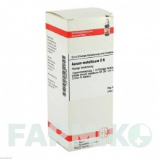 АУРУМ МЕТАЛЛИКУМ (AURUM METALLICUM) D 6 раствор 50 мл - Гомеопатия DHU