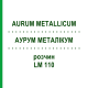 АУРУМ МЕТАЛІКУМ (AURUM METALLICUM) LM 110 розчин 10 мл - Гомеопатія ARCANA DR.SEWERIN