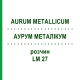 АУРУМ МЕТАЛІКУМ (AURUM METALLICUM) LM 27 розчин 10 мл - Гомеопатія ARCANA DR.SEWERIN