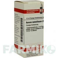 АУРУМ МЕТАЛЛИКУМ (AURUM METALLICUM) LM XVIII раствор 10 мл - Гомеопатия DHU