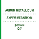 АУРУМ МЕТАЛІКУМ (AURUM METALLICUM) Q 7 розчин 15 мл - Гомеопатія GUDJONS