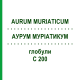 АУРУМ МУРІАТИКУМ (AURUM MURIATICUM) C 200 глобули 1,5 г - Гомеопатія GUDJONS
