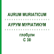 АУРУМ МУРІАТИКУМ (AURUM MURIATICUM) C 30 глобули 1,5 г - Гомеопатія GUDJONS