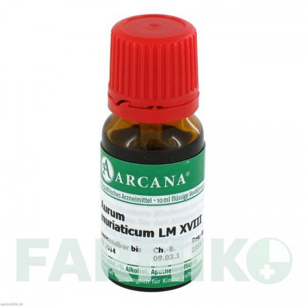 АУРУМ МУРІАТИКУМ (AURUM MURIATICUM) LM 18 розчин 10 мл - Гомеопатія ARCANA DR.SEWERIN