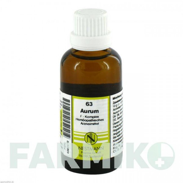 АУРУМ (AURUM) раствор 50 мл - Гомеопатия NESTMANN PHARMA