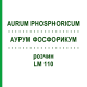 АУРУМ ФОСФОРИКУМ (AURUM PHOSPHORICUM) LM 110 розчин 10 мл - Гомеопатія ARCANA DR.SEWERIN