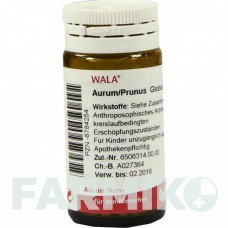 АУРУМ ПРУНУС (AURUM PRUNUS) глобули 20 г - Гомеопатія WALA HEILMITTEL