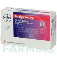 АВАЛОКС (AVALOX) 400 мг таблетки 10 шт - Моксифлоксацин KOHLPHARMA