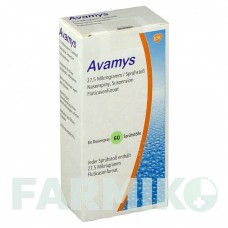 АВАМИС (AVAMYS) 27,5 мкг 60 доз спрей 1 шт - Флутиказон GLAXOSMITHKLINE