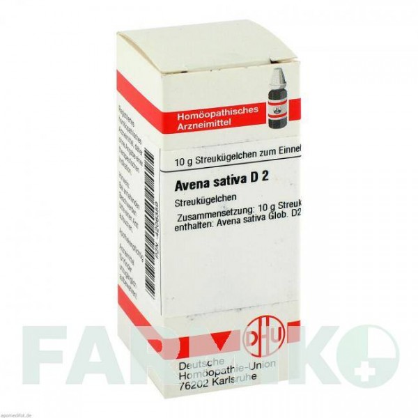 АВЕНА САТИВА (AVENA SATIVA) D 2 глобули 10 г - Гомеопатия DHU