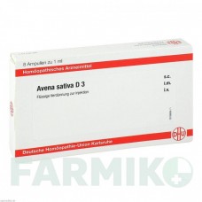 АВЕНА САТИВА (AVENA SATIVA) D 3 ампулы 8x1 мл - Гомеопатия DHU