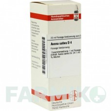 АВЕНА САТИВА (AVENA SATIVA) D 4 розчин 20 мл - Гомеопатія DHU