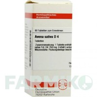 АВЕНА САТИВА (AVENA SATIVA) D 4 таблетки 80 шт - Гомеопатия DHU