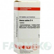 АВЕНА САТИВА (AVENA SATIVA) D 4 таблетки 80 шт - Гомеопатія DHU