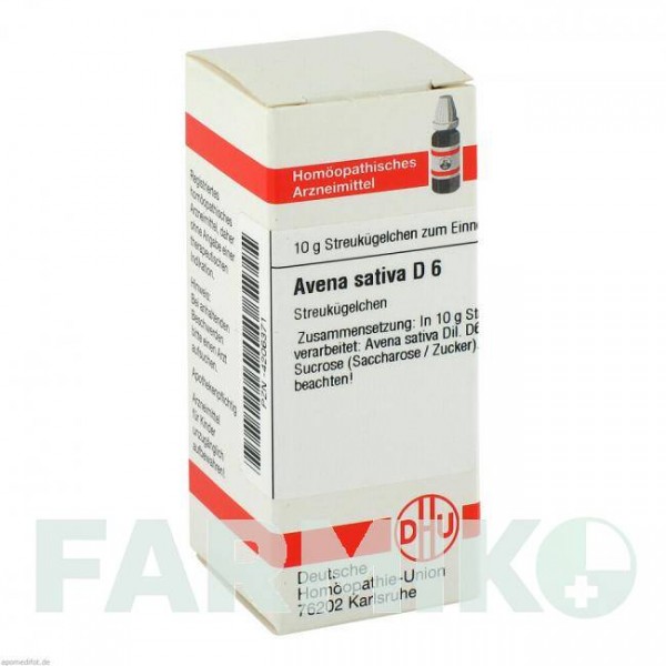 АВЕНА САТИВА (AVENA SATIVA) D 6 глобули 10 г - Гомеопатия DHU