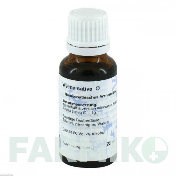 АВЕНА САТИВА (AVENA SATIVA) раствор 20 мл - Гомеопатия HANOSAN