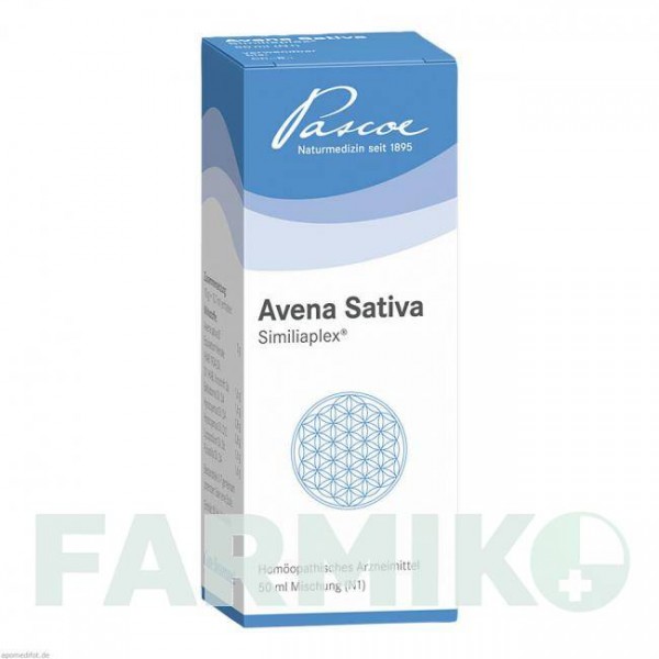 АВЕНА САТИВА (AVENA SATIVA) капли 50 мл - Гомеопатия PASCOE