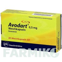 АВОДАРТ (AVODART) 0,5 мг капсулы 30 шт - Дутастерид EMRA-MED