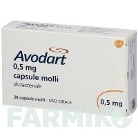 АВОДАРТ (AVODART) 0,5 мг капсулы 30 шт - Дутастерид KOHLPHARMA