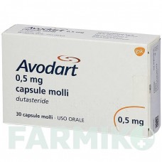 АВОДАРТ (AVODART) 0,5 мг капсулы 30 шт - Дутастерид KOHLPHARMA