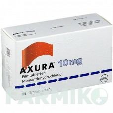 АКСУРА (AXURA) 10 мг таблетки 98 шт - Мемантин MERZ