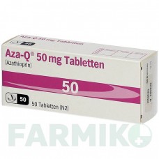 АЗА (AZA) 50 мг таблетки 50 шт - Азатиоприн JUTA PHARMA