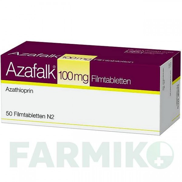 АЗАФАЛЬК (AZAFALK) 100 мг таблетки 100 шт - Азатіоприн DR.FALK PHARMA