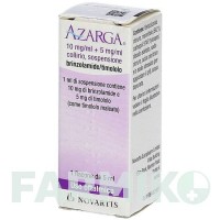 АЗАРГА (AZARGA) 10 мг/мл + 5 мг/мл краплі 5 мл - Тимолол, Бринзоламід DOCPHARM