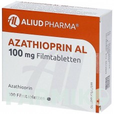 АЗАТИОПРИН (AZATHIOPRIN) 100 мг таблетки 100 шт - Азатиоприн ALIUD PHARMA