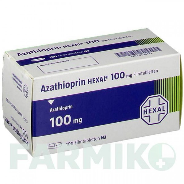 АЗАТИОПРИН (AZATHIOPRIN) 100 мг таблетки 100 шт - Азатиоприн HEXAL