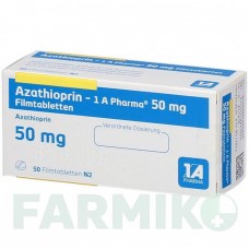 АЗАТИОПРИН (AZATHIOPRIN) 50 мг таблетки 50 шт - Азатиоприн 1 A PHARMA