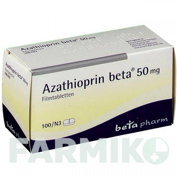 АЗАТИОПРИН (AZATHIOPRIN) 50 мг таблетки 100 шт - Азатиоприн BETAPHARM
