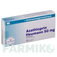 АЗАТІОПРИН (AZATHIOPRIN) 50 мг таблетки 100 шт - Азатіоприн HEUMANN PHARMA