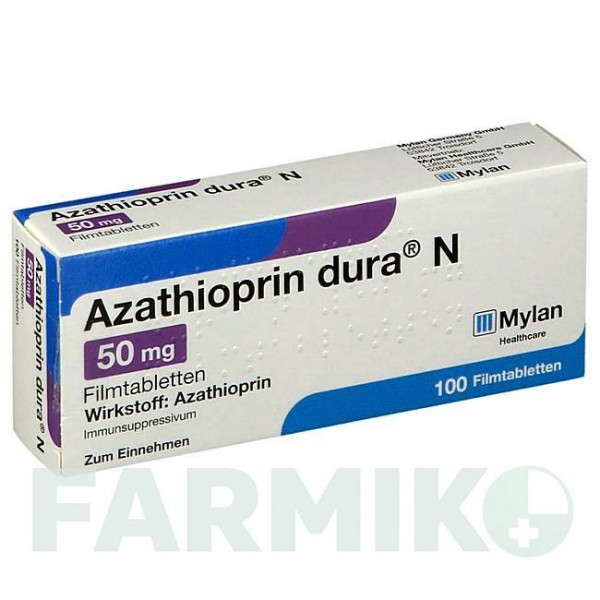 АЗАТИОПРИН (AZATHIOPRIN) 50 мг таблетки 50 шт - Азатиоприн VIATRIS