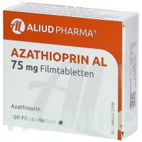 АЗАТІОПРИН (AZATHIOPRIN) 75 мг таблетки 100 шт - Азатіоприн ALIUD PHARMA